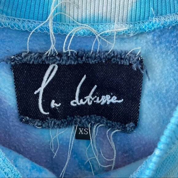 La Detresse blue blueberry mystic slevless pullover - Picture 3 of 7